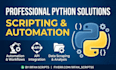 do python scripting automation and bug fixing