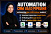 automate hubspot CRM workflows and lead routing using make