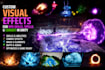 create visual effects for rpg skills, spells and combat in unity