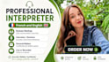 be your english and french interpreter