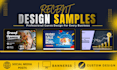 design canva social media posts and banners