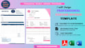 create a custom invoice template in word, excel and PDF