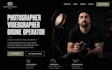 design squarespace photography website videography film maker studio website