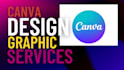 create professional canva graphic designs
