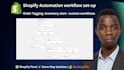 set up shopify workflow automation for your store