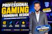 design professional gaming thumbnails