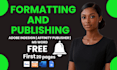 typeset, format, manuscript, typesetter