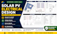 design solar pv layouts, dc ac systems, stringing and ifc drawings