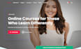 build wix edtech website elearning online training course lms education website