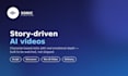 create a story driven ai character video with voiceover