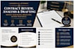 review, analyze, and draft legal contracts