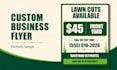 design a professional custom business flyer