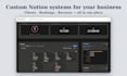 build a custom notion system to manage your business