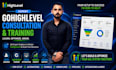 provide gohighlevel consultation, training and CRM setup