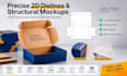 custom vector dielines and packaging box templates