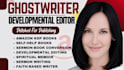 christian book editor, sermon, self help ghostwriter ghostwrite spiritual memoir
