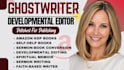 christian book editor, sermon, self help ghostwriter ghostwrite spiritual memoir