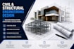 provide civil structural engineering design uk building regulations calculations