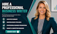 write business plans, startups, business plan writer