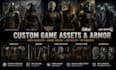 bannerlord, skyrim, bg3, l4d2, elden ring, fallout, witcher 3 model asset