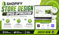 redesign shopify store speed optimization gempages shogun figma canva gtmetrix