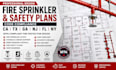 design fire sprinkler and safety plans ca tx ga nj fl ny code compliance
