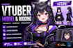 make a full custom vtuber model art and live2d rig