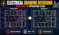 revise electrical drawings from redline markups in autocad