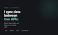 build a python script to sync data between two apis