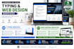 provide fast data entry excel web research and HTML websites