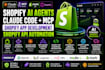 shopify ai agent with claude code mcp shopify API automation saas custom app