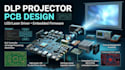 design dlp projector pcb, led laser driver and embedded firmware