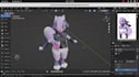 create custom vrchat avatar 3d model vtuber furry avatar with unity rigging