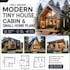 design a modern tiny house cabin and small home plans