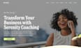 design squarespace coach website life coach website booking website