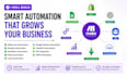 setup shopify make com automation sales workflows google sheets lead automation