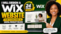 a wix website for coaches and digital product