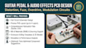 design any audio device electronic low no noise guitar pedal audio effect circui