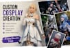 create full body cosplay amor and creation