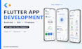 develop flutter mobile app for android and ios with firebase