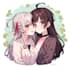 draw anime couple illustration