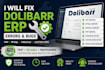 fix dolibarr erp PHP mysql errors and bugs