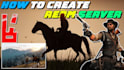 setup redm full roleplay server with onesync ready