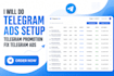 do telegram ads setup telegram promotion fix telegram ads to reach 10k new users