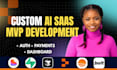 custom ai saas mvp development, supabase, lovable