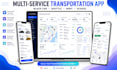build transportation booking app with driver and admin panel