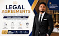 draft a professionel service agreement