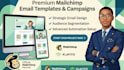 do mailchimp email marketing campaign, automation and newsletter design