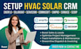 setup hvac solar crm enerflo solargraf servicem8 commusoft simpro sunbase scoop