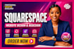 build squarespace website design, squarespace redesign website development